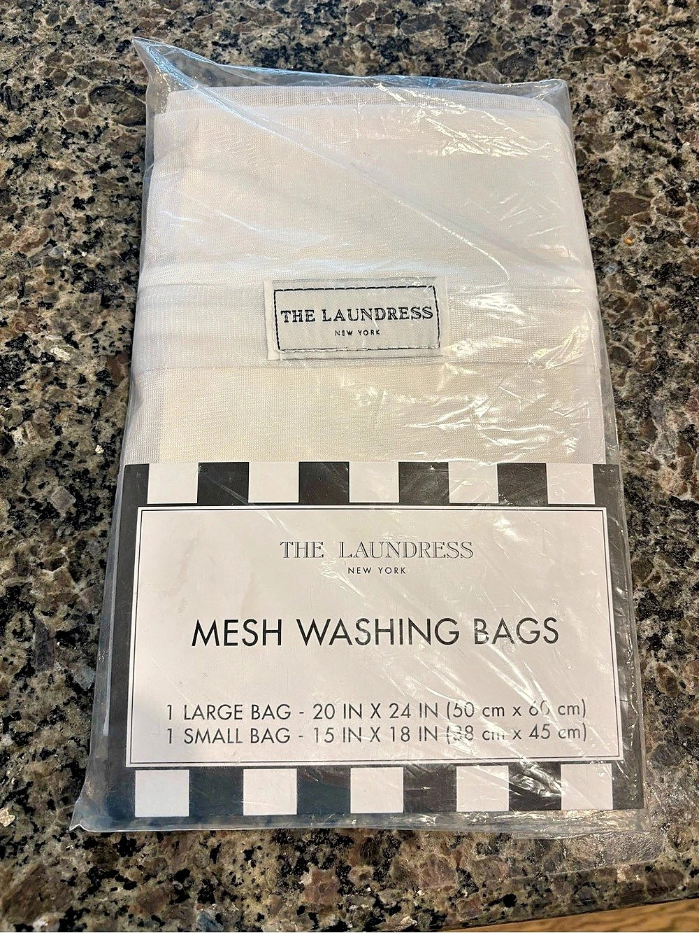 NWT The Laundress Mesh Washing Laundry Lingerie Delicates Bags Set White